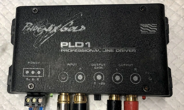 Phoenix Gold PLD1 Line Driver Old School Car Audio SQ