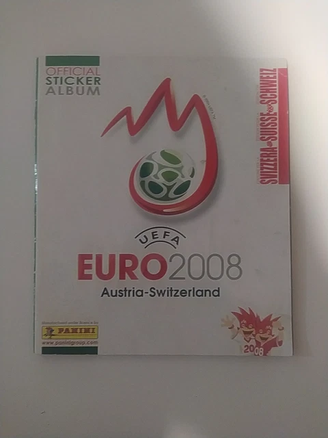 Album Panini Euro 2008 - Komplett (Gebraucht) in Chapelle-sur-Moudon