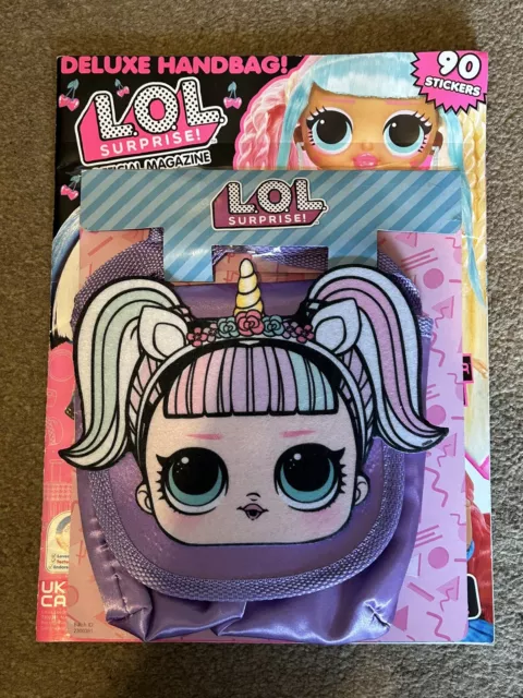 LOL surprise offical  kids magazine - With Deluxe Handbag & Stickers