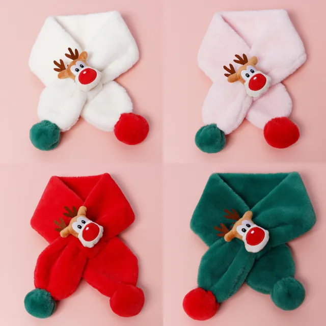 Sciarpa neonato attraente facile da indossare elemento natalizio caldo