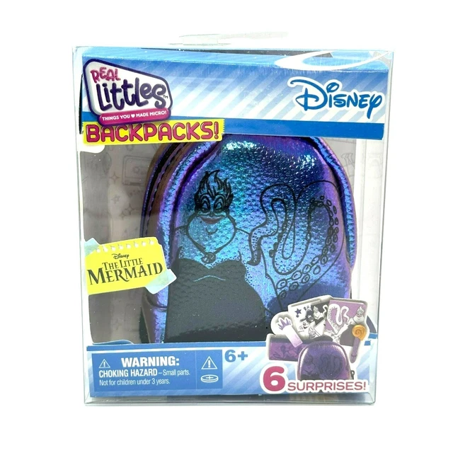 REAL LITTLES DISNEY The Little Mermaid Ursula Iridescent Backpack Bag