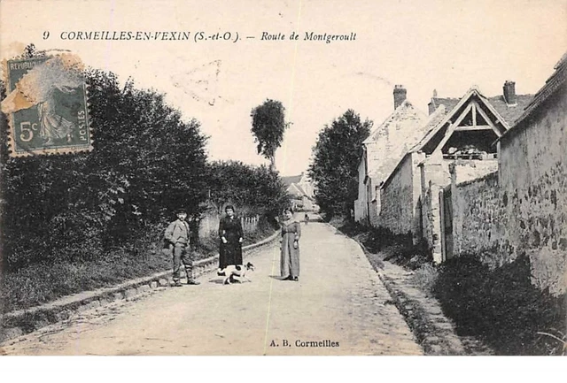 95. n°551.cormeilles en vexin.route de montgeroult