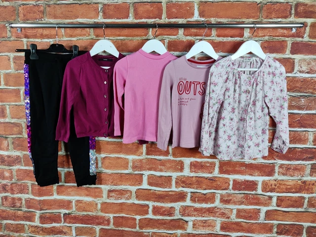 Camicia Da Maglietta Cardigan Ragazze Età 4-5 Anni Zara Next Ecc. Suda Jogger 110Cm