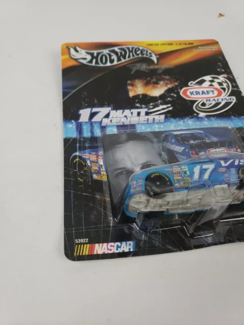 Hot Wheels Racing 2001 Matt Kenseth 17 Kraft Limited Edition #1/10000 Rare 53922 2