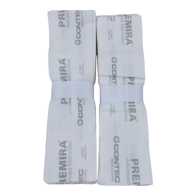 40 Count Contec PRMM0001 Premira II Disposable Microfiber 19"x5" Dust Mop Pad
