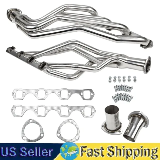 NEW Stainless Steel Manifold Headers For Chevy GMC Block V8 396 402 427 454 502