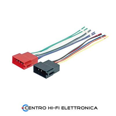 CDE Connettore ISO Maschio Autoradio Alpine 16 Pin serie CDA/CDE/CDM/DVA/UTE 