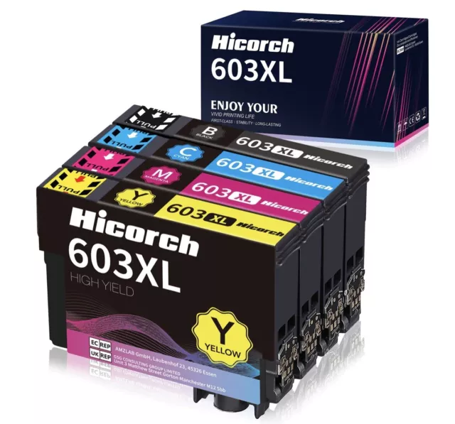 603 XL Ink Cartridges for Epson XP2100, XP2105, XP3100, XP3105, XP4100, XP41