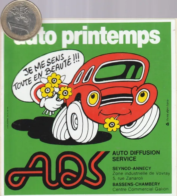 AUTOCOLLANTS C24 AUTOMOBILE. ADS. Auto Diffusion Service à Annecy et  Chambéry. EUR 3,50 - PicClick FR