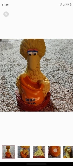 Vintage Sesame Street Big Bird Bank