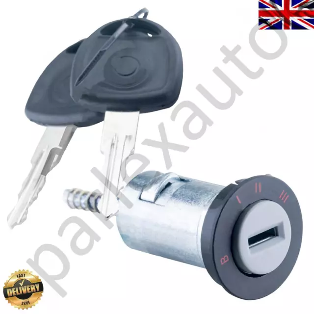 93172805 Ignition Barrel With 2 Keys For Vauxhall Astra Corsa Combo C 2001-04