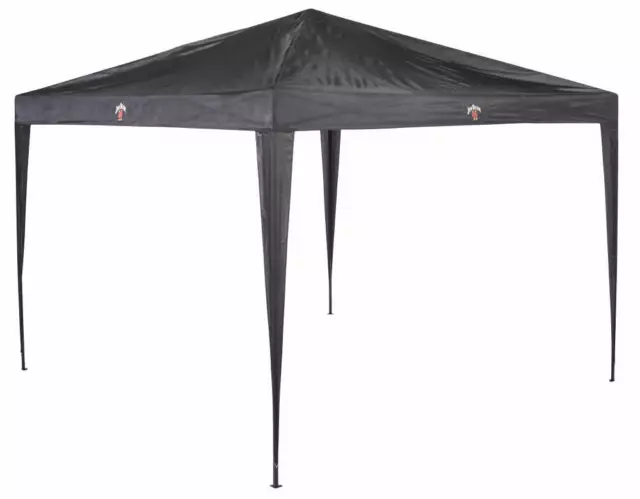 Jim Beam faltbarer Pavillon 3x3m Wetterschutz Fest Garten Party Faltzelt Pop Up