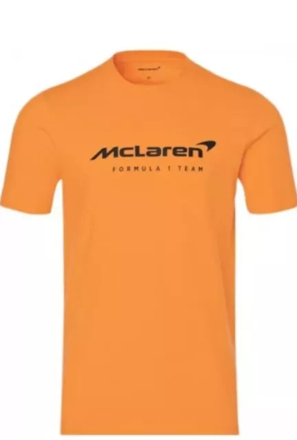 McLaren F1 Team T-Shirt- Logo -Orange