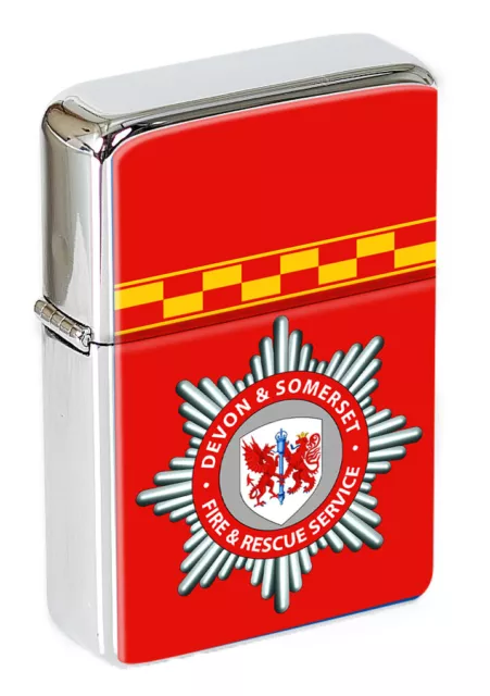 Devon and Somerset Fire and Rescue Service Flip Top Lighter