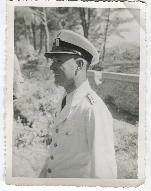 FOTO - OBERLEUTNANT Kriegsmarine in Sommeruniform EUR 17,00 - PicClick DE