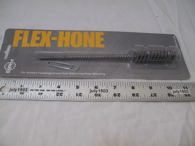 (1) NEW  5/8" 240 grit Flexible Cylinder Hone Bore Diameter Ball Engine Flex