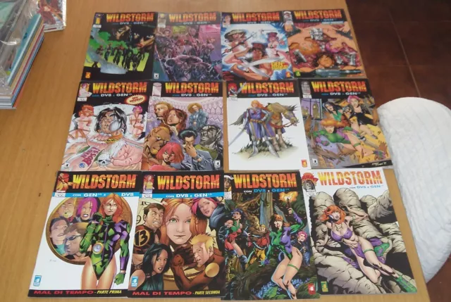 Wildstorm 1/12 - Serie Completa - Con Dv8 E Gen13 - Image - Star Comics - Ww5