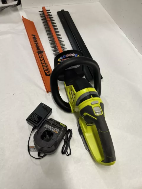 RYOBI P2606BTLVNM ONE 18V 22 in. Cordless Battery Hedge Trimmer