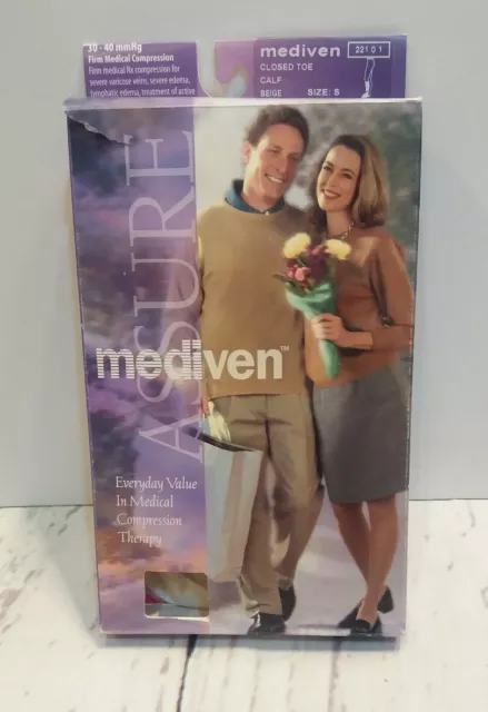 Mediven Assure 30-40 mmHg Closed Toe Calf Compression Stocking 22101 Size S