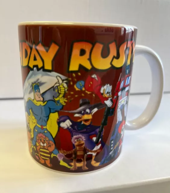 80's Cartoons Bespoke birthday text Ceramic Mug