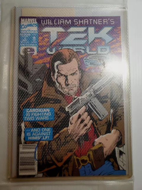 Signed by William Shatner TEK WORLD #1 1992 Epic Comics Marvel Authenticated