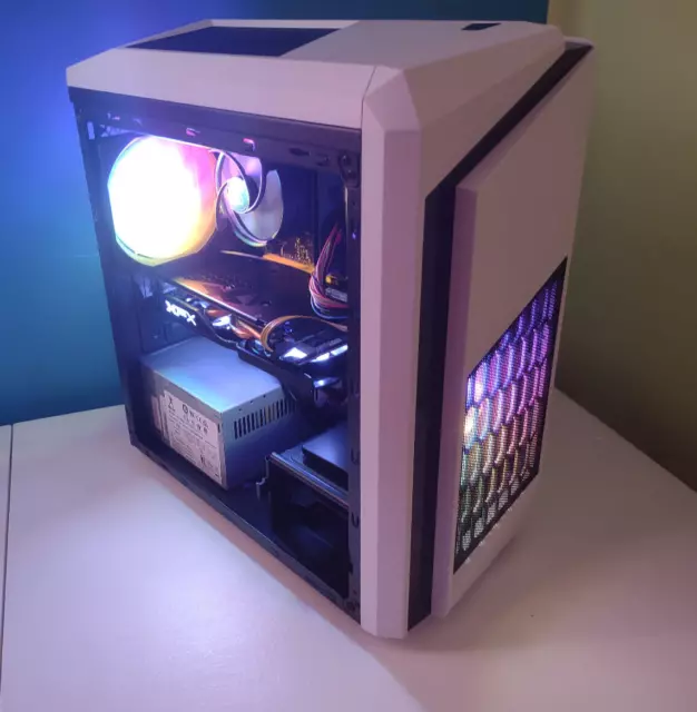 Esports Windows 10 Custom Gaming Pc Ryzen 5 16Gb Ram Amd Rx 470 500Gb Ssd