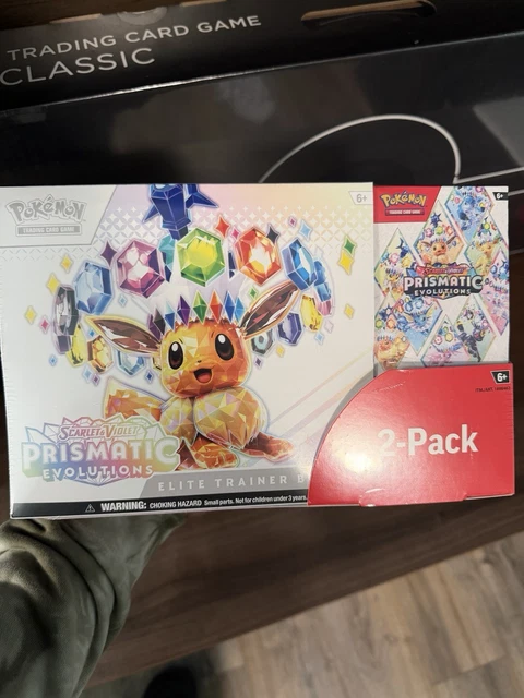 pokemon prismatic evolutions elite trainer box booster bundle 2 pack English Scarlet & Violet: Evolution Bo Yamacardo From fluffy and fiery to freezing and fanciful POKEMON PRISMATIC EVOLUTIONS Elite Trainer