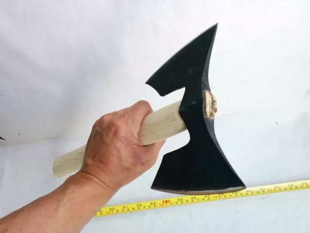 Estilo de pedacito doble cuchilla viking doble Tomahawk hacha de batalla
