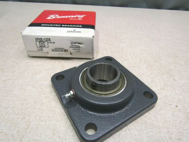 Browning VF4S-120S  1-1/4"  4 Bolt Flange Mounted Bearing  767596