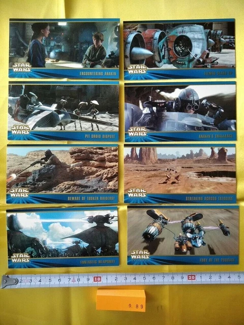 Star Wars Épisode 1 SÉRIE 2 Carte à collectionner Widevision 8 Carte 989