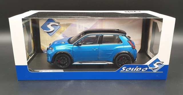 Miniature Alpine A290 GTS – Bleu Alpine – Échelle 1/18 – Solido 2024 – Neuf