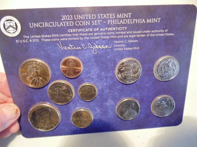 2023 United States Mint Uncirculated Coin Set