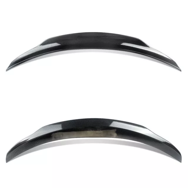 For Mercedes C Class W205 Renntech Psm Style Rear Boot Spoiler Lip Carbon Look