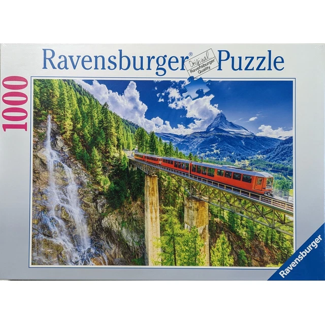 Hansepuzzle 24945 – 1000 Teile Berge Puzzle, 60 X 46 Cm, Mit Aufbewahrungsbeutel