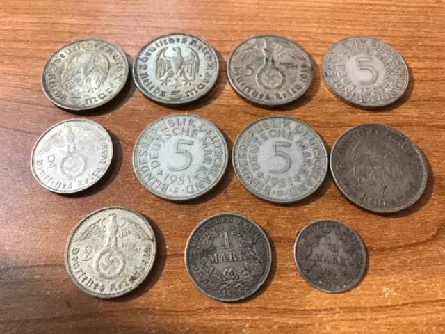 Germany Coins silver lot