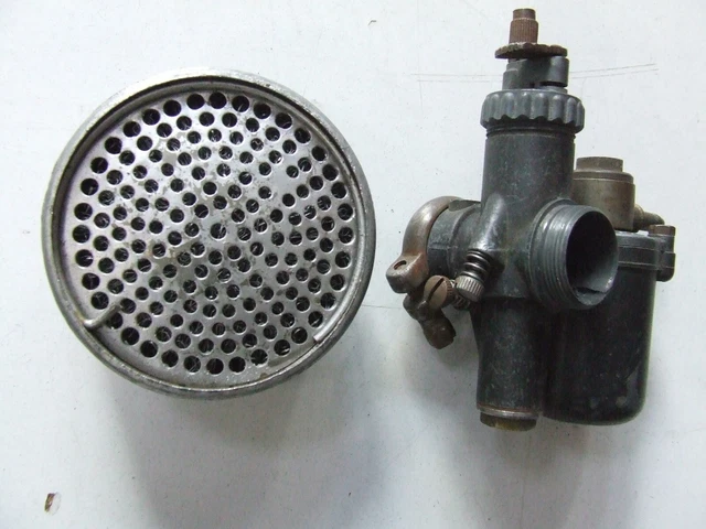 Dell'orto Carburatore Ua18B Per Moto Anni 60 Usato Dell'orto Carburatore Ua18B Per Moto Anni 60 Usato