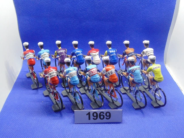 FIGURINE CYCLISTE - Format Cofalu - 1978 TOUR DE FRANCE COMPLET