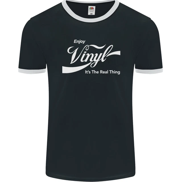 Godere Vinile Dj Djing Ponti Giradischi Divertente Uomo Ringer Fotl