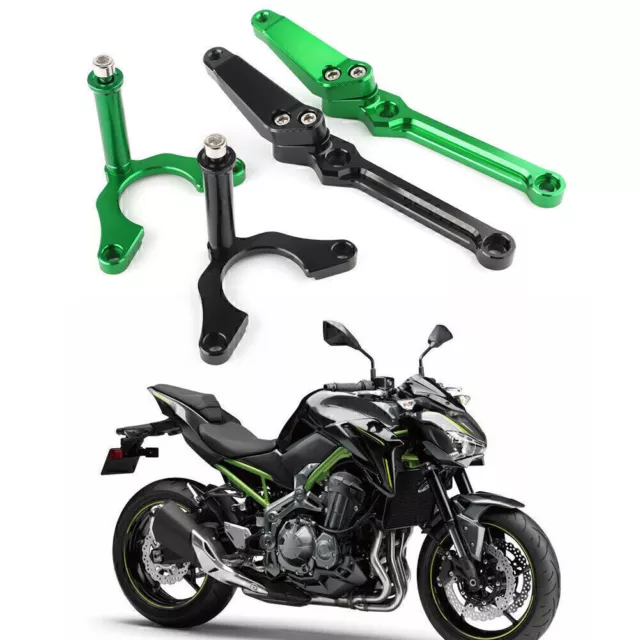 Motorrad Lenkungsdämpfer Stabilisator Klammer für Kawasaki Z900 2017-2018