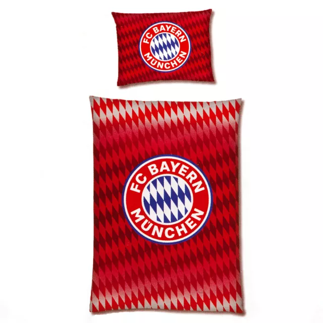 FC Bayern Munich - FC Bayern Munich Single Duvet Set CR - New Bed Line - J300z