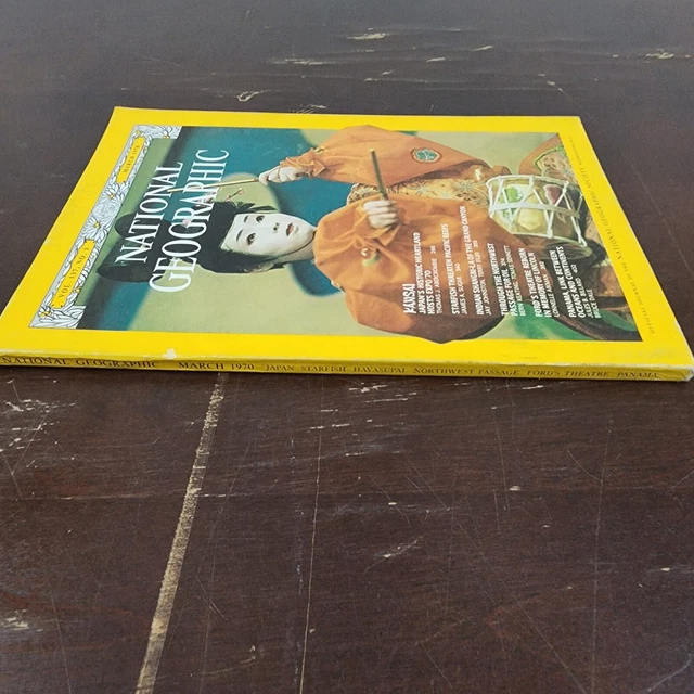 Washington Rally NATIONAL GEOGRAPHIC MAGAZINE March 1970 No Insert £7.47 - PicClick UK