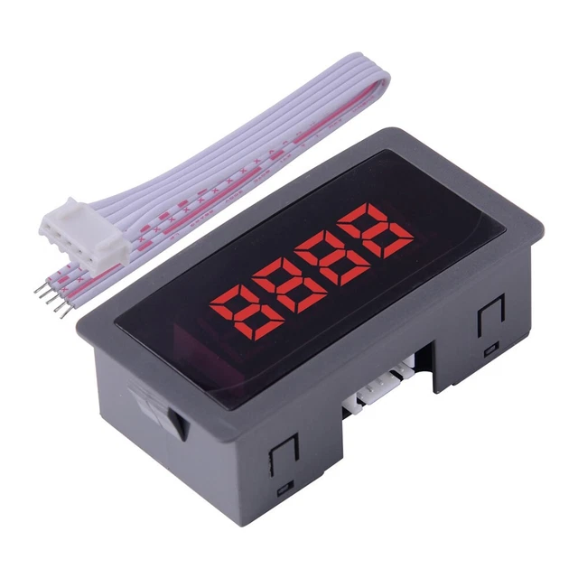 Pratico Tachimetro Misuratore RPM Velocità Sostituzione 0-9999rpm LED