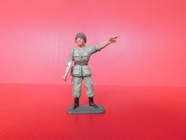 Figurine Parachutiste Français Starlux 1:32 – Très Bel état D'origine – Armée Contemporaine
