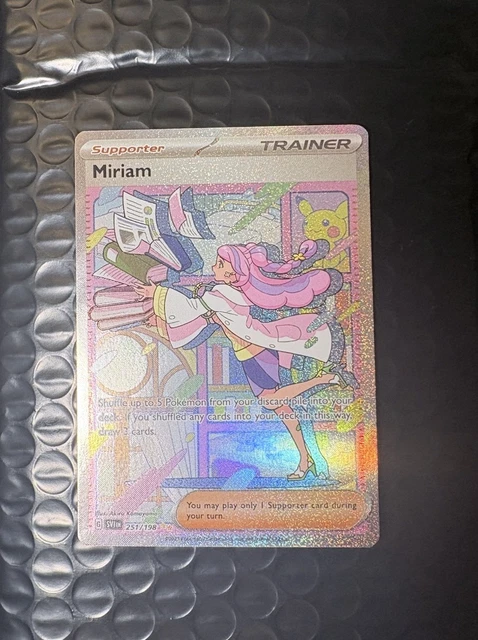 MIRIAM | 251/198 | Full Art Trainer | Scarlet & Violet Base Set | Pokemon  TCG 4 69.95 - PicClick UK