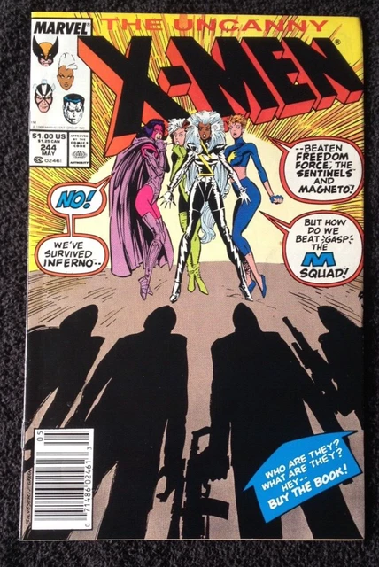 *KEY COMIC* Uncanny X-MEN # 244 *1st Appearance JUBILEE (Marvel 1989) NEWSSTAND