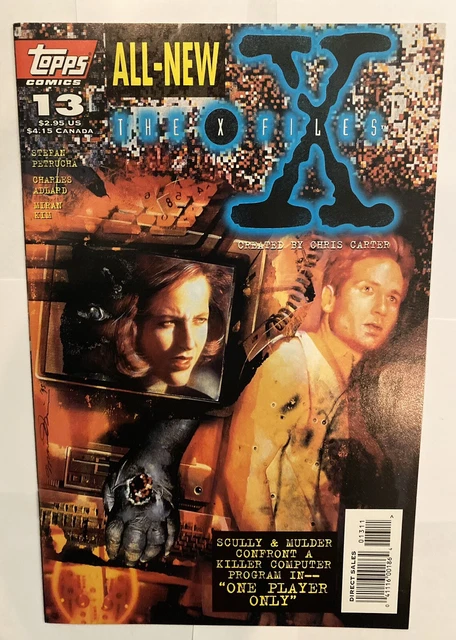 Topps The X-Files Comic Vol. 1 #13 “One Player Only” (1996) VF