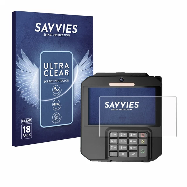 Savvies 6 Pellicole Protettive Trasparenti Per RiderNav R7M – Antigraffio, Touch-friendly, Applicazione Senza Bolle