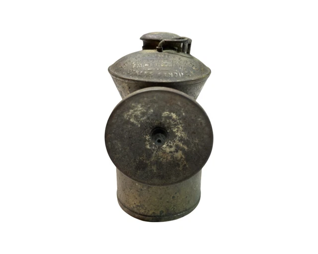 Antique ￼mining lamp 1906