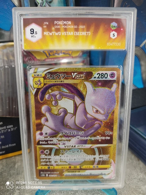 pokemon go mewtwo gold card Mewtwo VSTAR Pokemon GO 086/078 Gold Secret PSA 10 – TBC Games main image 0