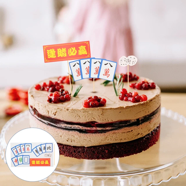 40 Etichette Cupcake Topper - Decorazioni Buffet Per Formaggio E Dolci - Foto 10